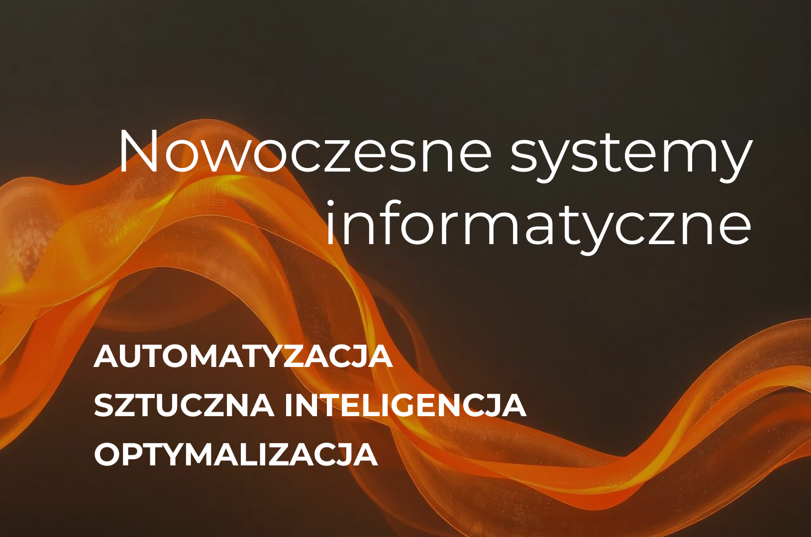 nowoczesne systemy informatyczne