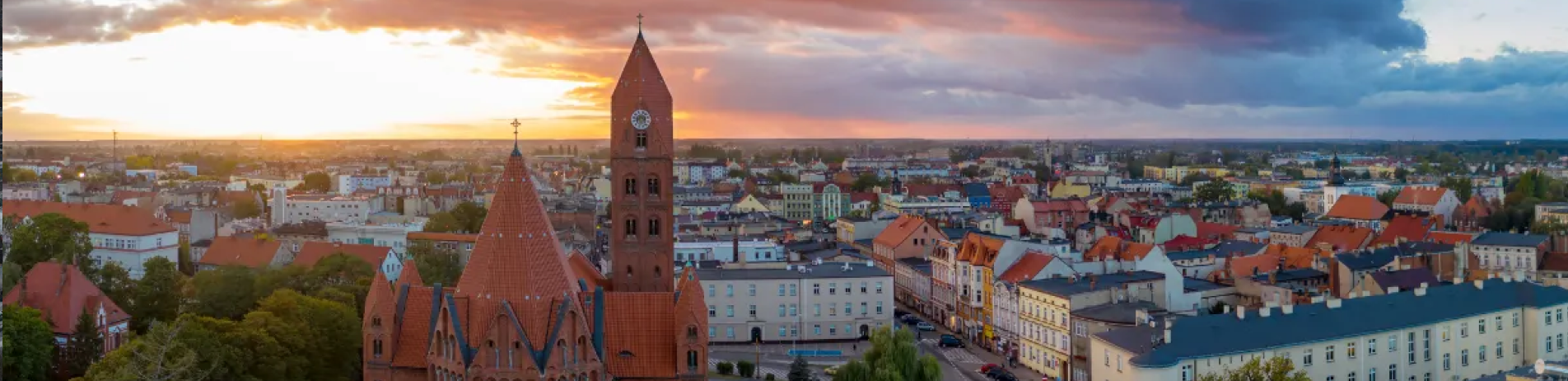 panorama miasta Ostrów Wielkopolski