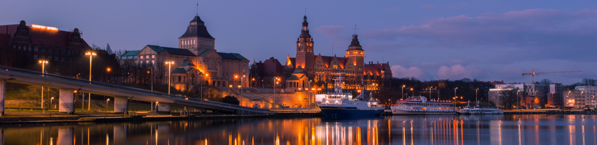 panorama miasta Szczecin
