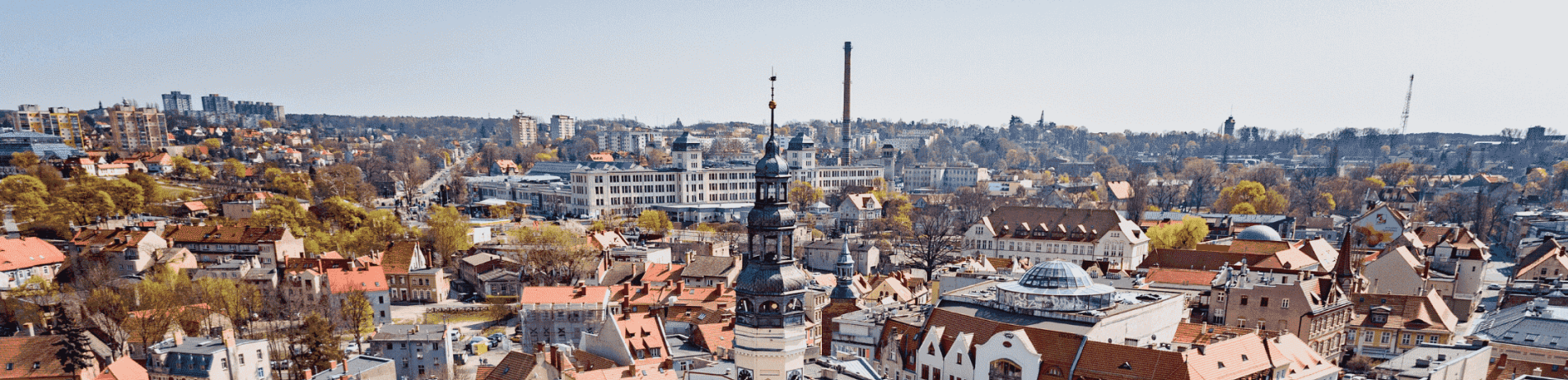 panorama miasta Zielona Góra