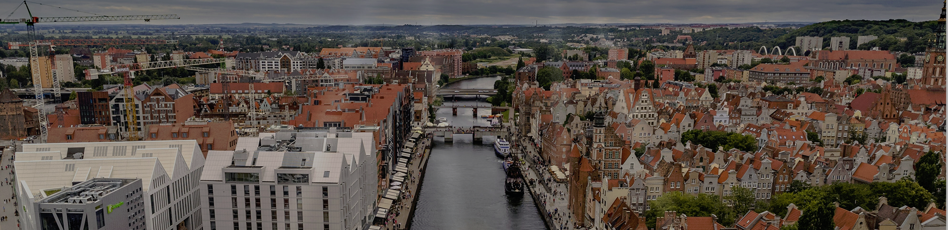 Panorama miasta Gdańsk