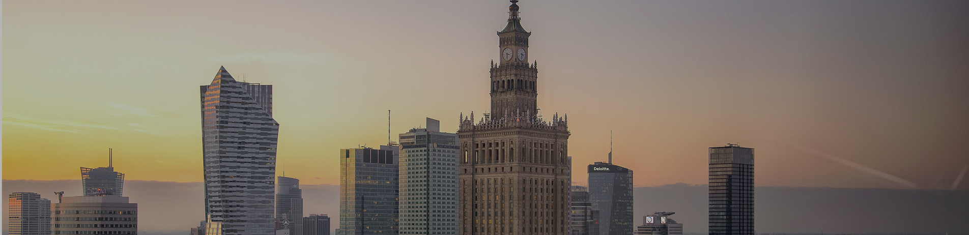 Panorama miasta Warszawa