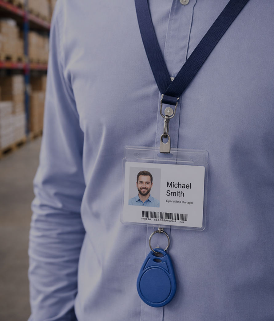 Rejestracja czasu pracy pracowników z wykorzystaniem breloków RFID